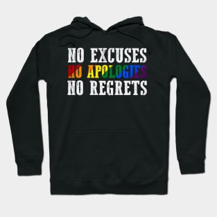 NO Apologies Hoodie